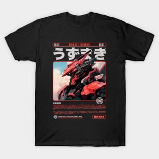 MECHA ARMOR MODEL UZUMAKI | ANIME DESIGN T-Shirt